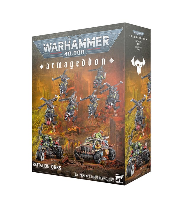 ARMAGEDDON BATTALION ORKS