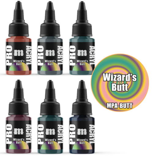 Monument Pro Acryl Wizards Butt Limited Edition Set
