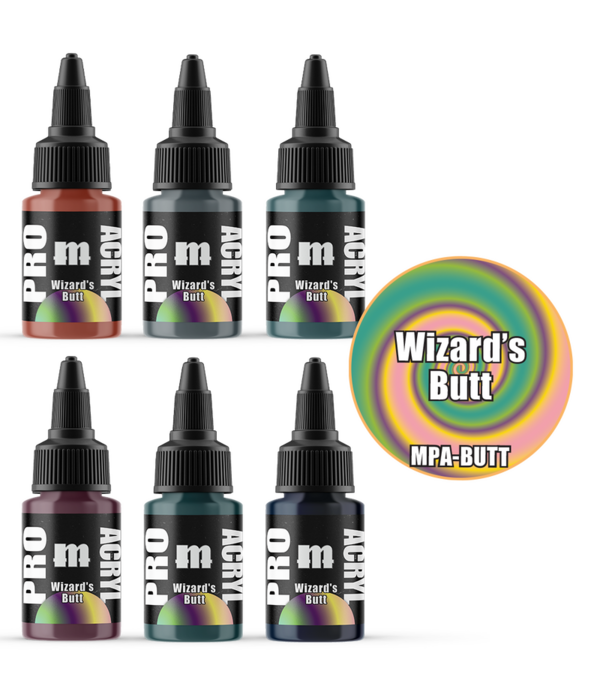 Monument Pro Acryl Wizards Butt Limited Edition Set