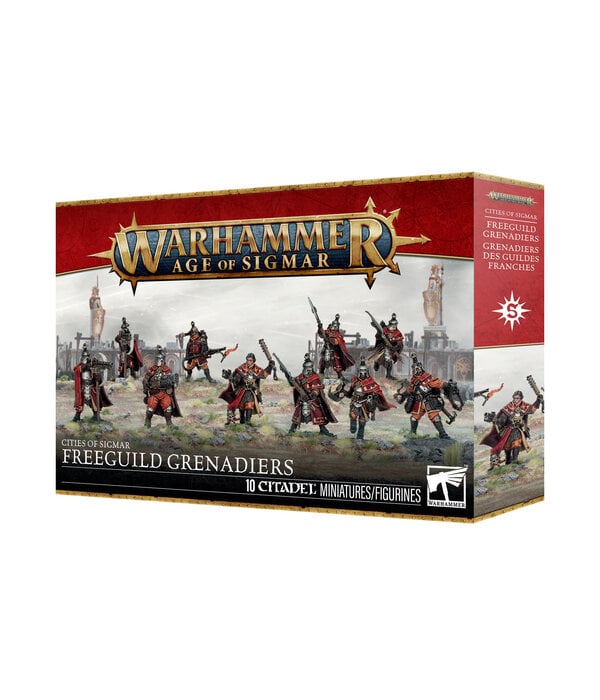 CITIES OF SIGMAR FREEGUILD GRENADIERS