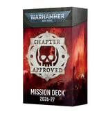 WARHAMMER 40K CHAPTER APPROVED MISSION DECK 2026