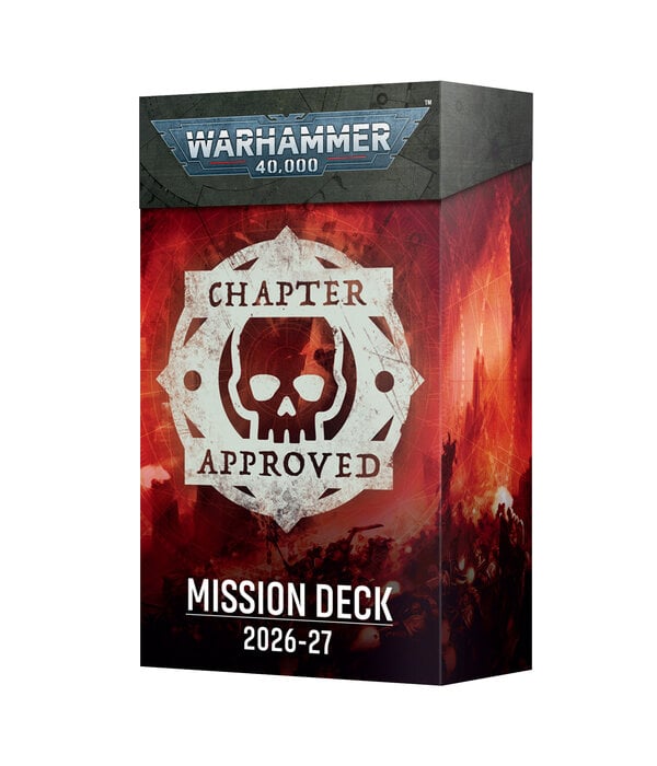 WARHAMMER 40K CHAPTER APPROVED MISSION DECK 2026