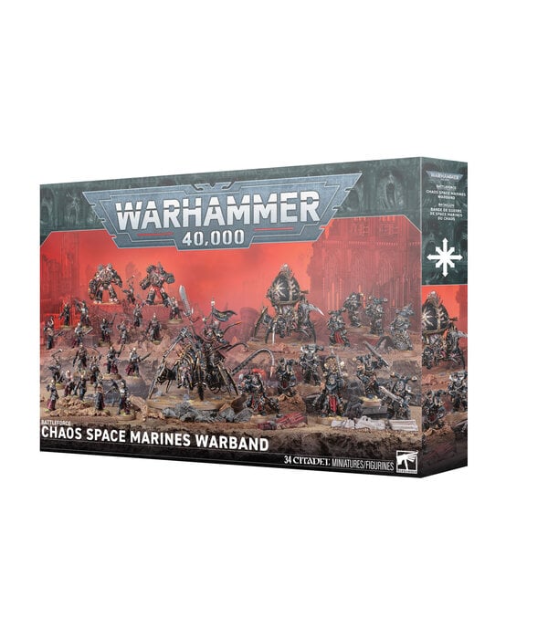BATTLEFORCE CHAOS SPACE MARINES WARBAND