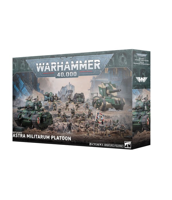 BATTLEFORCE ASTRA MILITARUM PLATOON