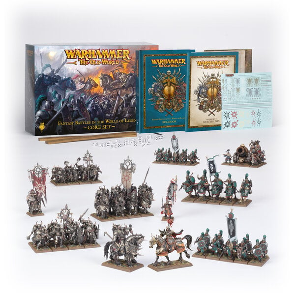 WARHAMMER THE OLD WORLD CORE SET (ADD $3 S&H)