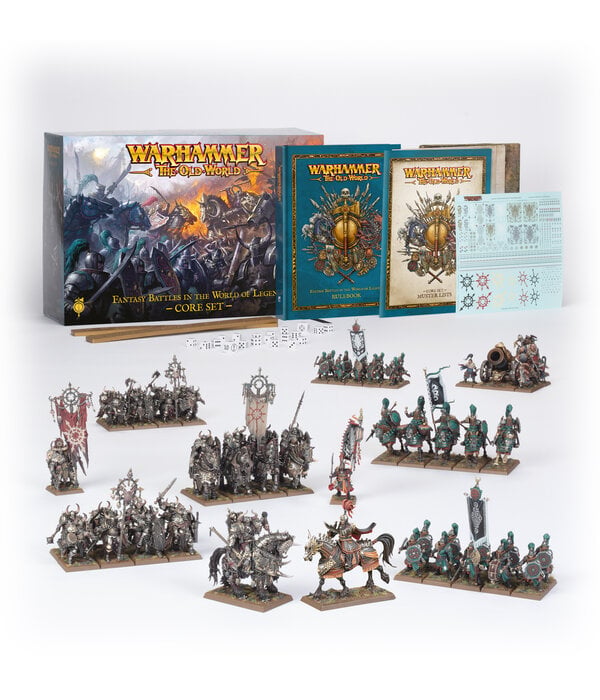 WARHAMMER THE OLD WORLD CORE SET (ADD $3 S&H)