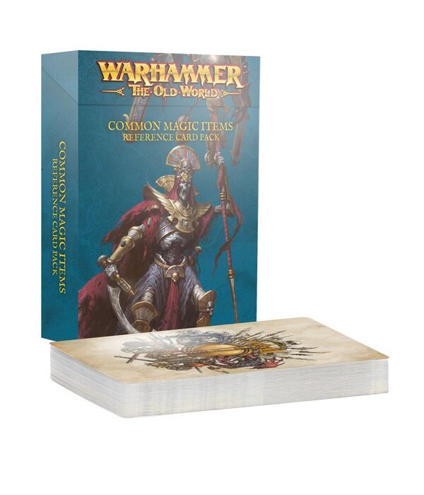Warhammer Old World Common Magic Items Reference Card Pack (special order)