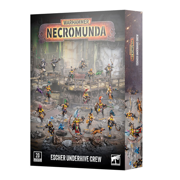 NECROMUNDA ESCHER UNDERHIVE CREW