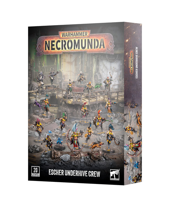 NECROMUNDA ESCHER UNDERHIVE CREW