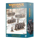 THE OLD WORLD WARRIORS OF CHAOS BATTLE MARCH ARMY