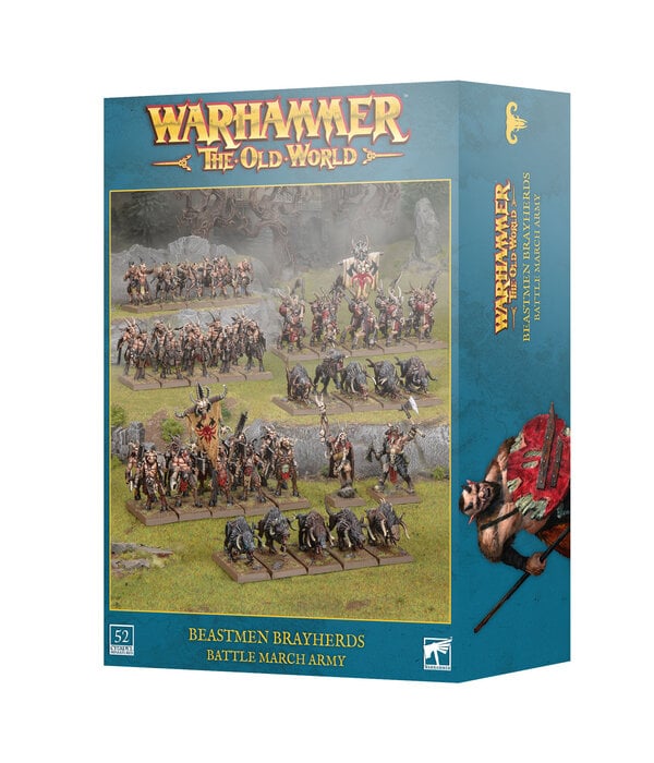 OLD WORLD BEASTMEN BRAYHERDS BATTLE MARCH ARMY