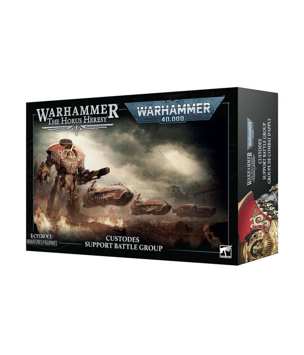 HORUS HERESY CUSTODES SUPPORT BATTLE GROUP