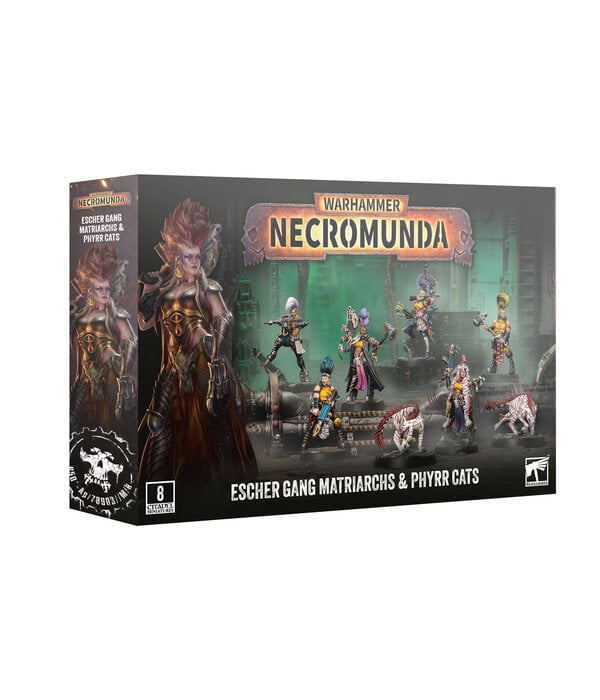 NECROMUNDA ESCHER GANG MATRIARCHS AND PHYRR CATS