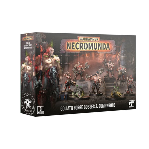 NECROMUNDA GOLIATH FORGE BOSSES AND SUMPKROCS