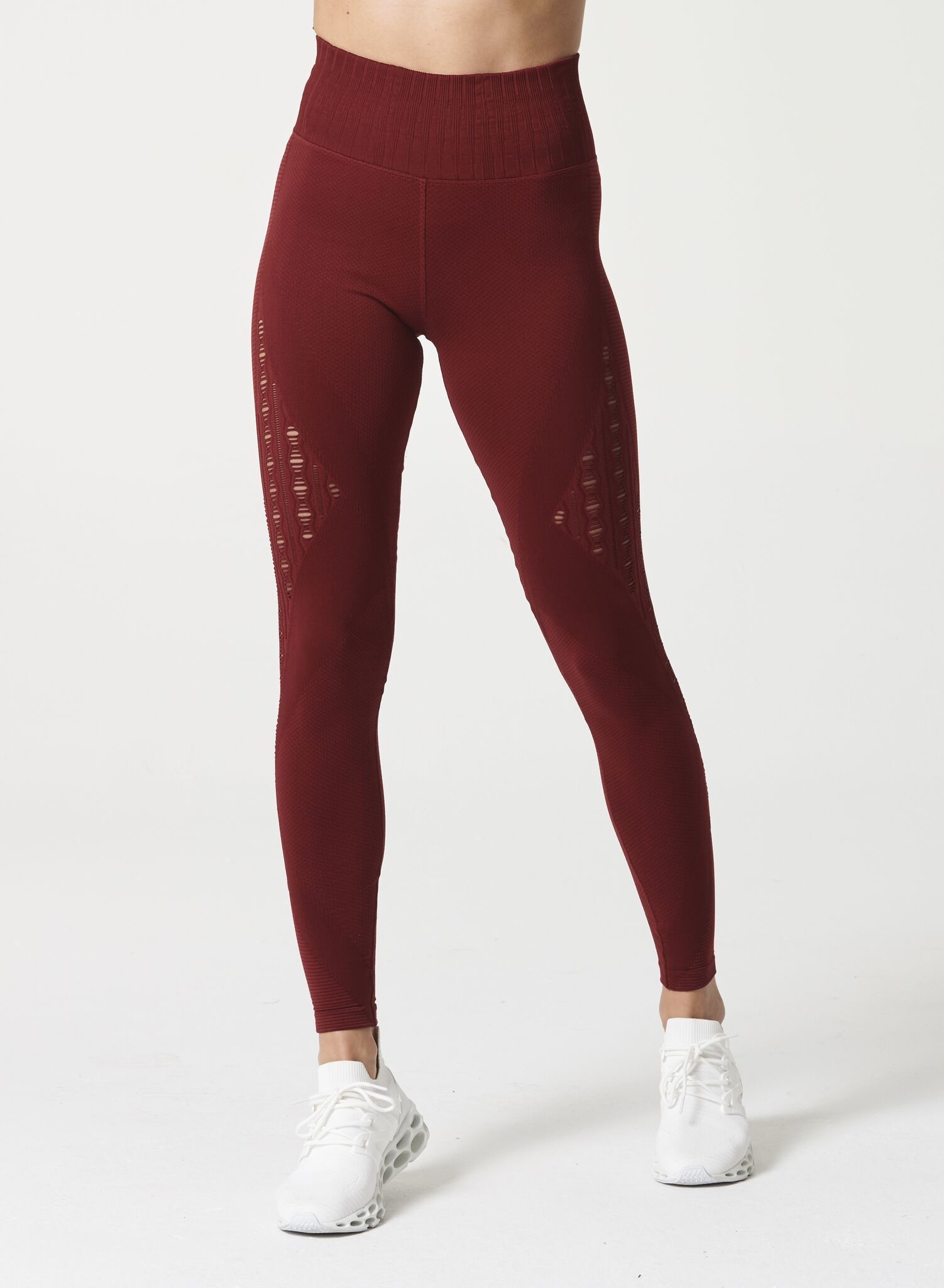 Red gymshark energy seamless leggings! No size tag