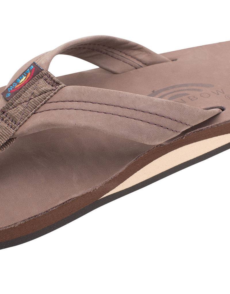 Rainbow Rainbow Sandal Men's  Premier Leather Single Layer W/ Arch Support