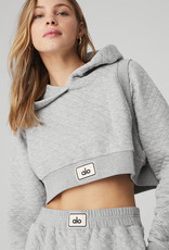 Alo Alo Quilted Cropped Arena Hoodie