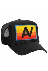 Aviator Nation Aviator Nation Logo Rainbow Trucker Hat