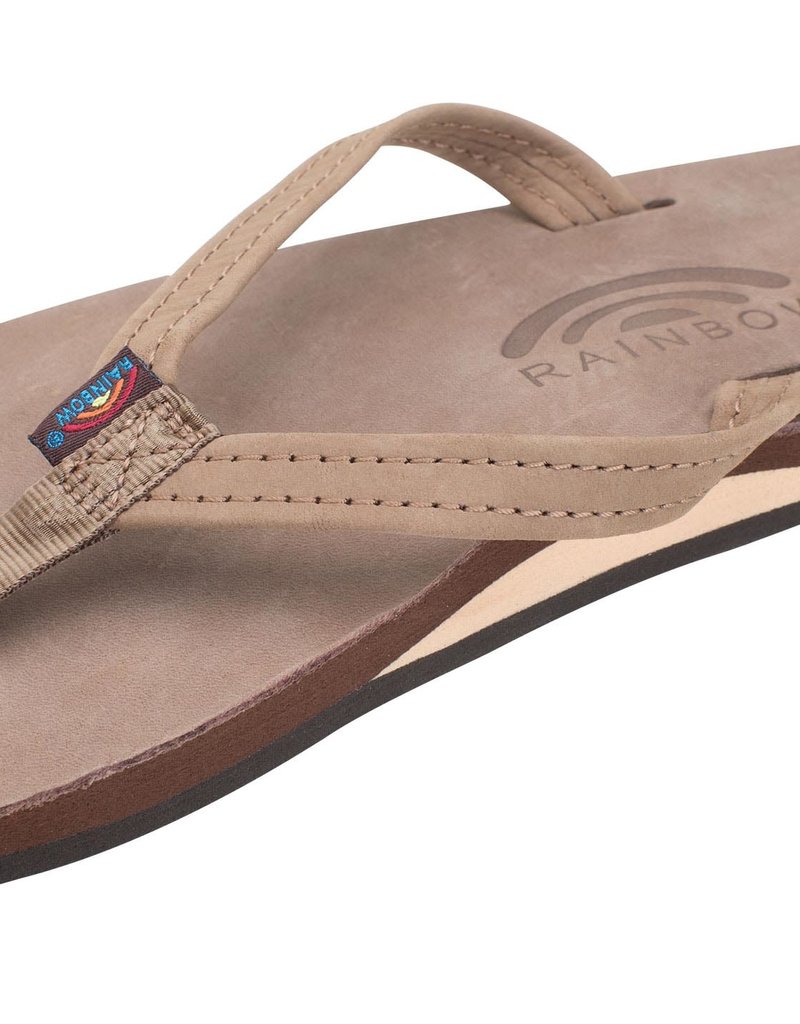 Rainbow Rainbow Sandals Single Layer Premier Leather w/ Arch Support & 1/2" Narrow Strap