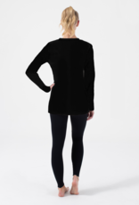 NUX NUX Henley Long Sleeve Top