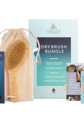 Conscious Coconut Conscious Coconut Travel Dry Brush Bundle