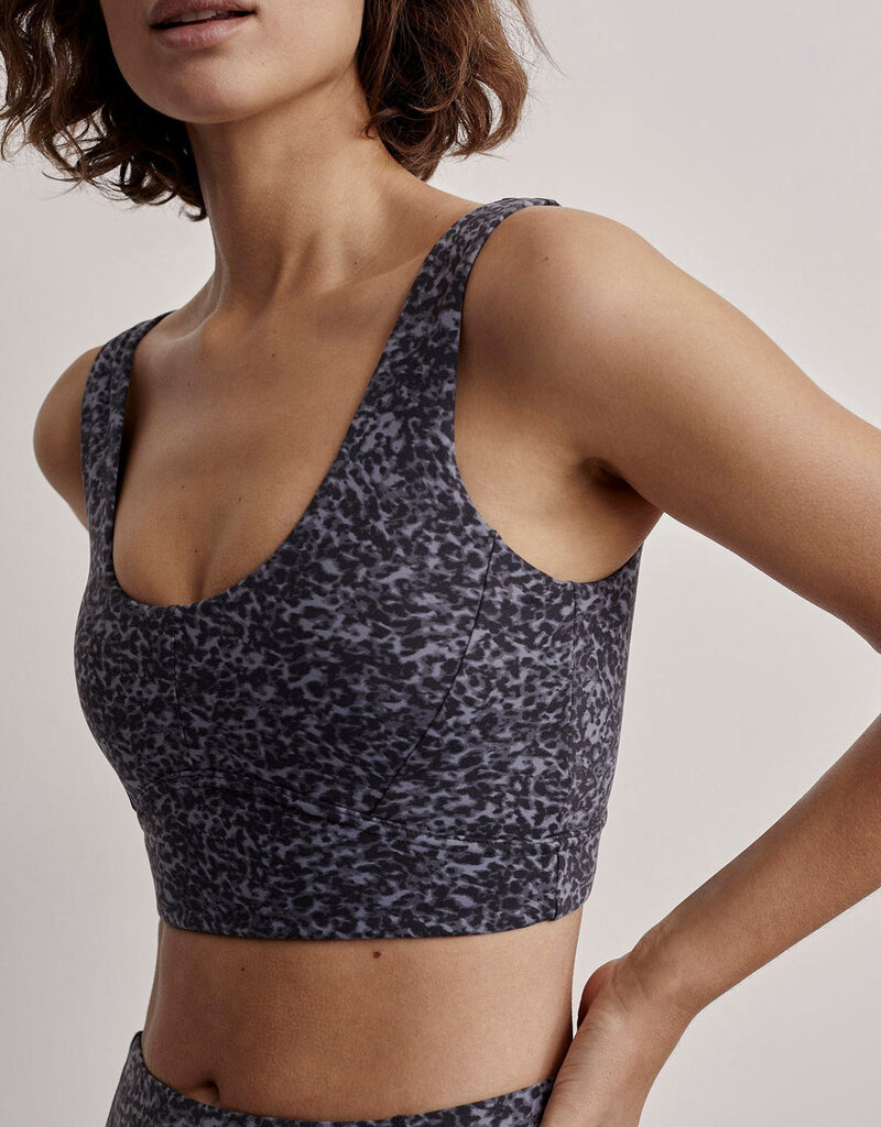 Eva Sports Bra in Taupe & White curated on LTK