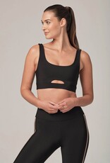 Sierra V Back Bra in Moonscape/Onyx – Pace Active