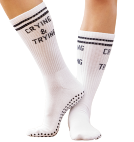 Souls. Souls. Crying & Trying Socks