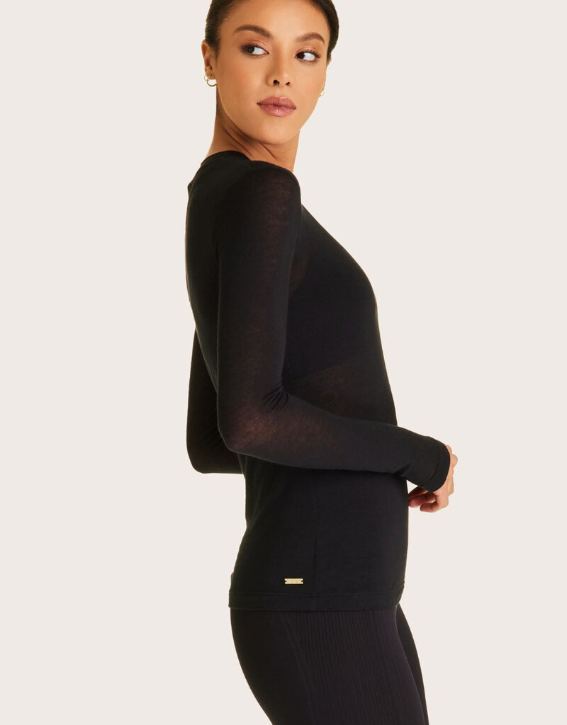 Alala Washable Cashmere Long Sleeve Crew