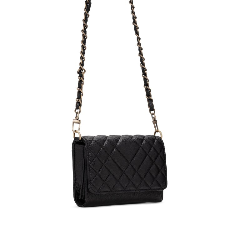 Co-Lab Quilted Crossbody Wallet