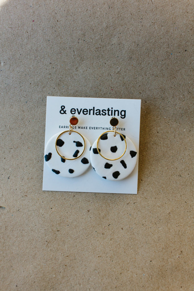 & Everlasting Abby Clay Earrings