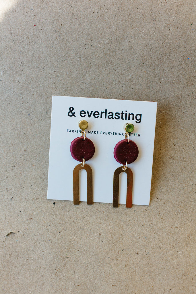 & Everlasting Shannon Clay Earrings