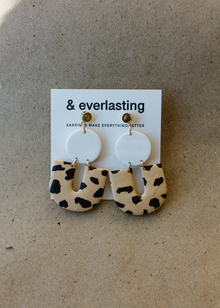 & Everlasting Siobahn Clay Earrings