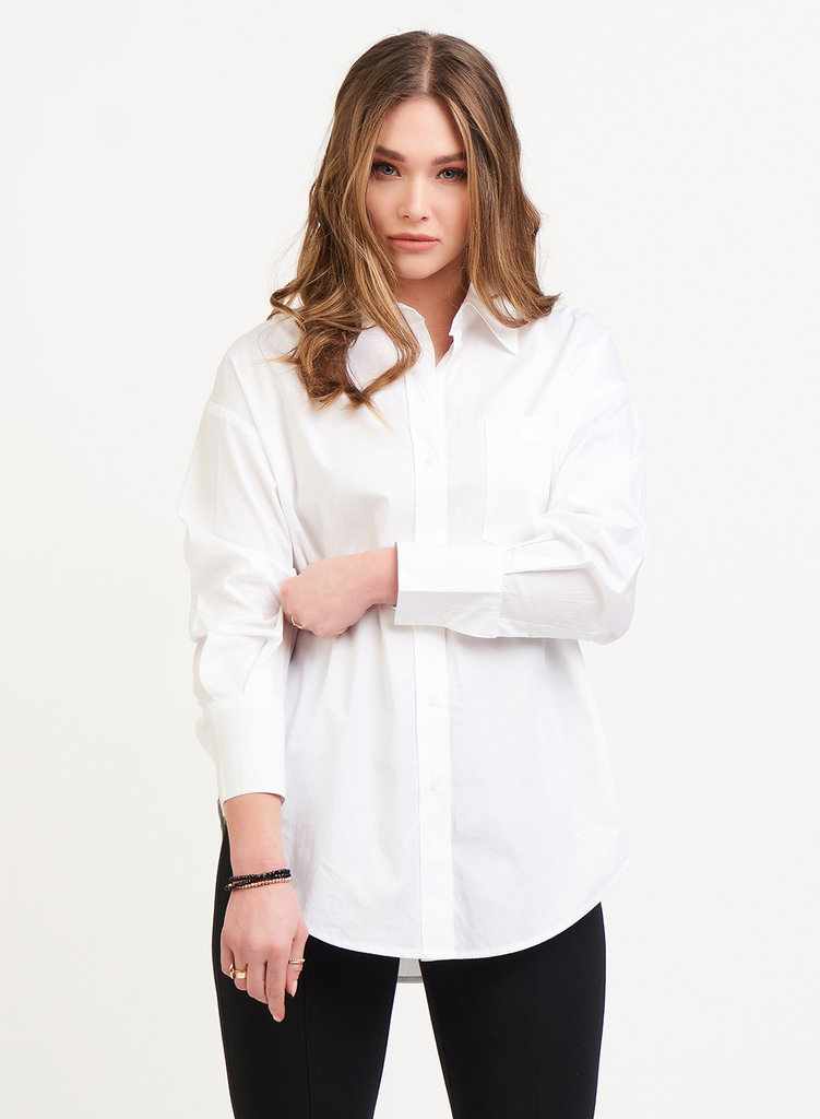 Black Tape Classic Button Up Blouse