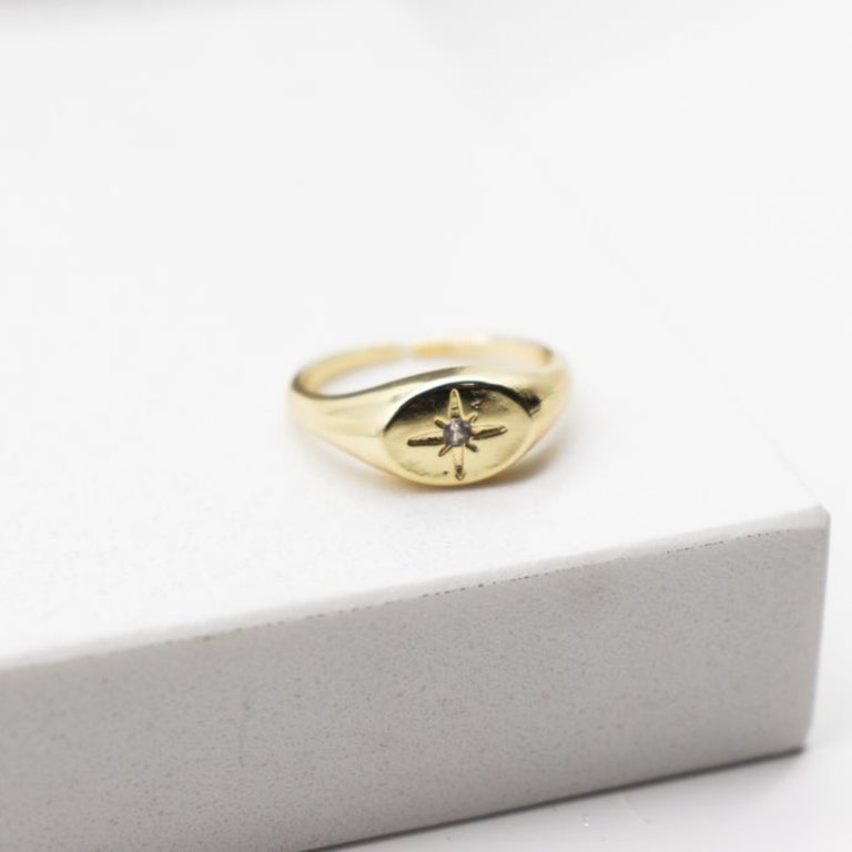 & Everlasting North Star Ring