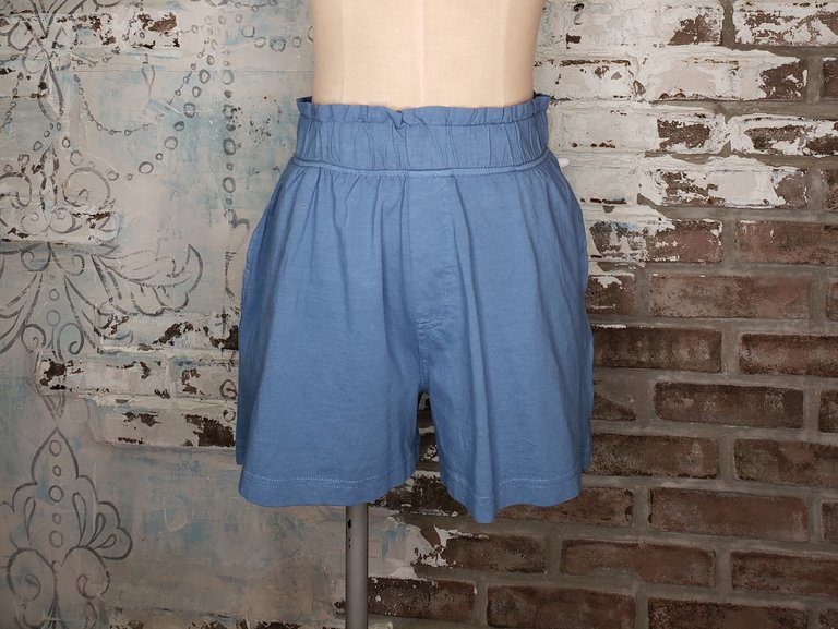 RD Style Jersey Pull On Paper Bag Shorts