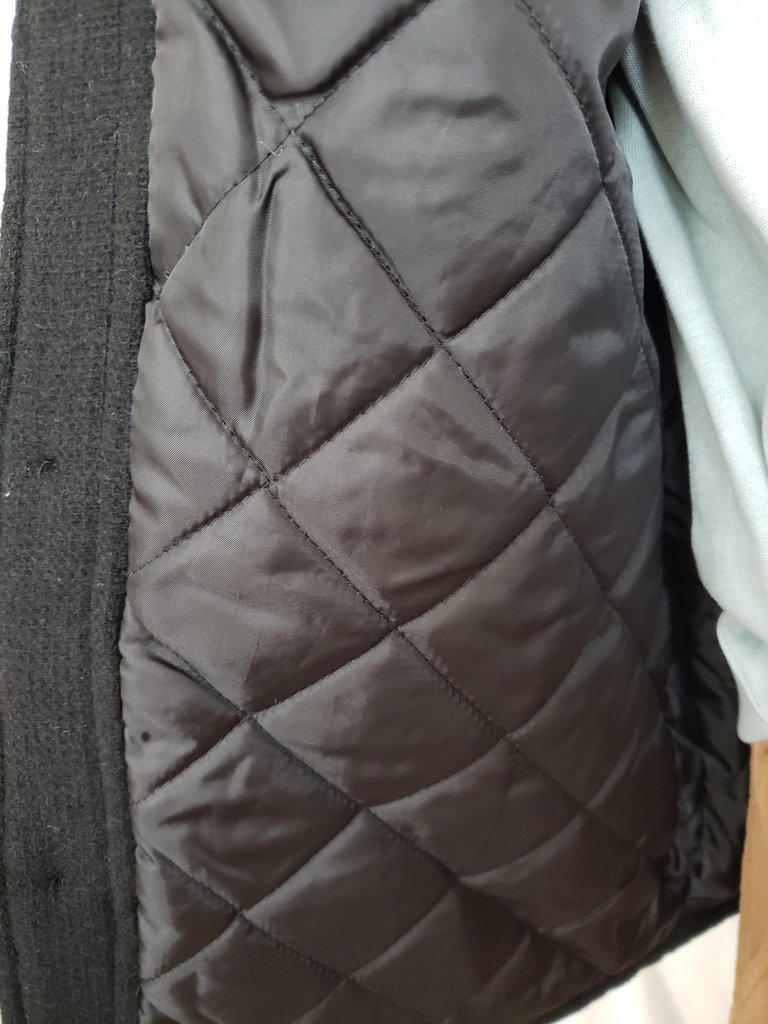 Hedge Woven Quilted Liner Shacket