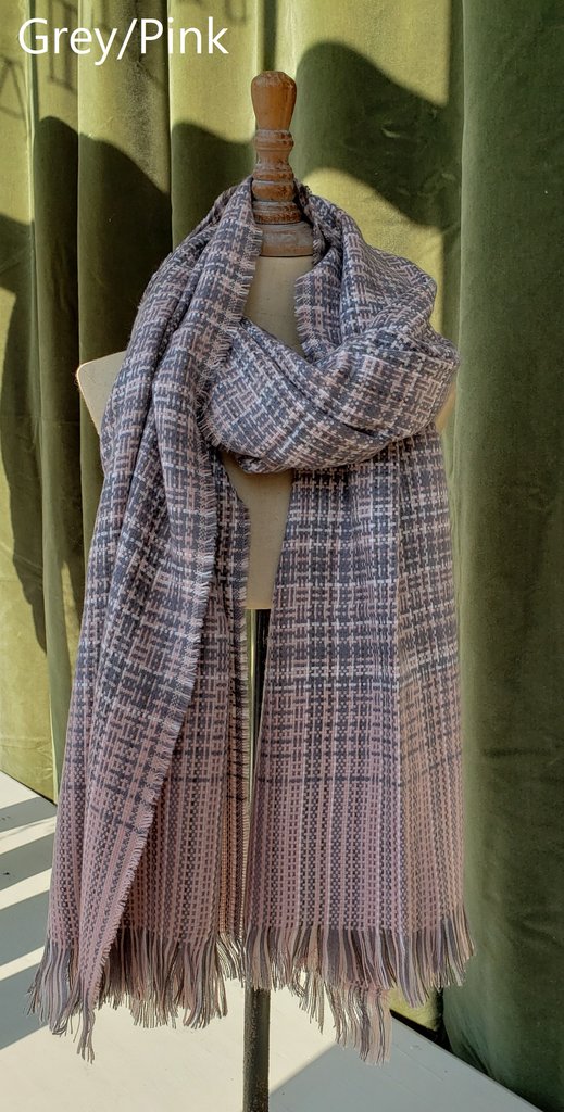 Chic Addition Woven Blanket Scarf