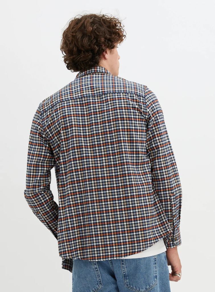 Point Zero Long Sleeve Button-Up Flannel