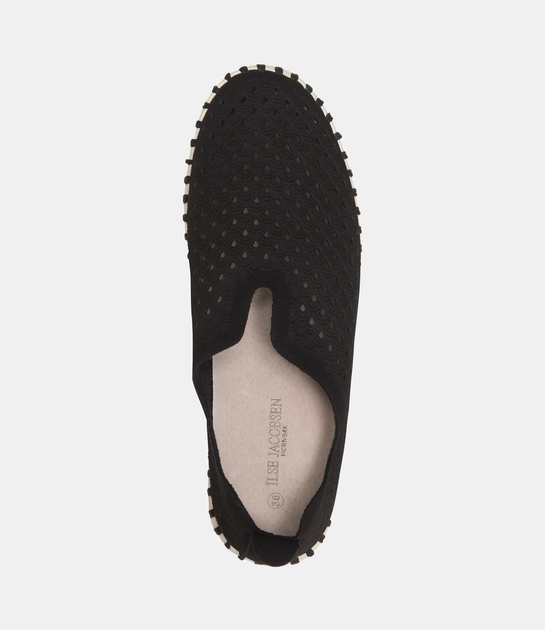 Isle Jacobsen Tulip Perforated Slip-On Sneaker