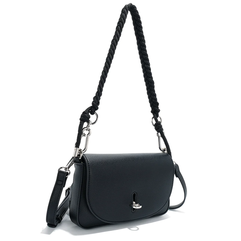 Co-Lab Braid & Lock Maca Flap Crossbody