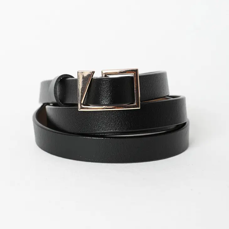 Asymmetrical Buckle Cinch Waist Fashion Belt