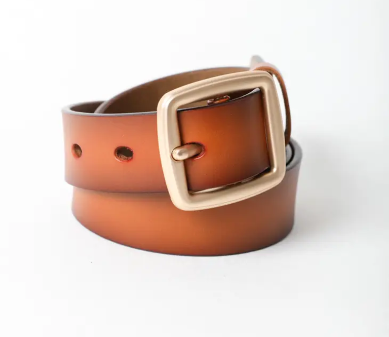 Solid Fashion Leather Belt