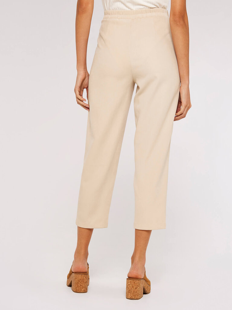 Apricot Button Waist Detail Trouser