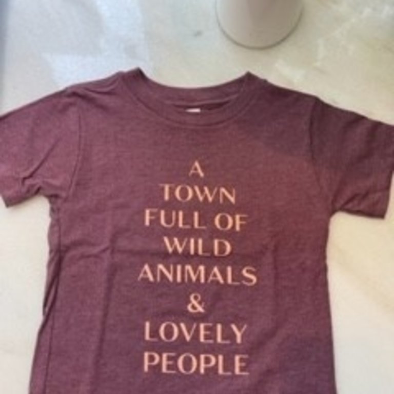 Wild Animals & Lovely People Toddler Tee Shirt