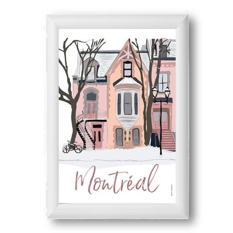 Print Montreal - Plateau Poster