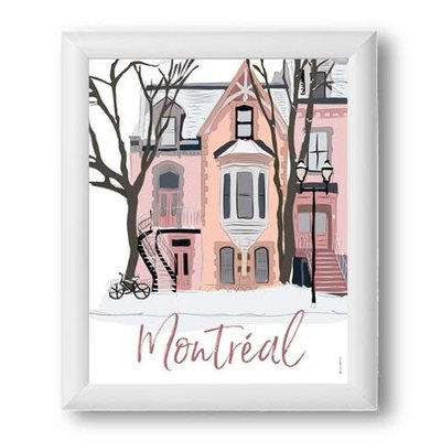 Affiche Montréal - Plateau