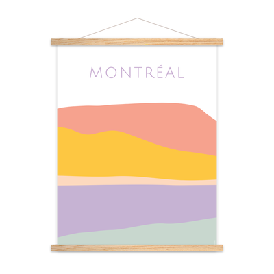 Montreal Pastel print