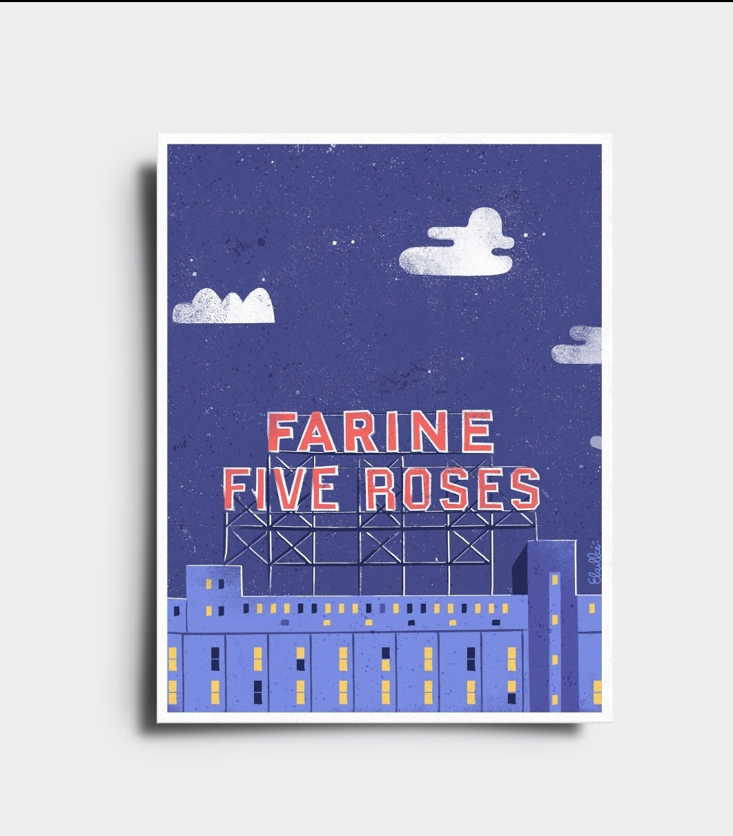 Postcard - Farine Five Roses