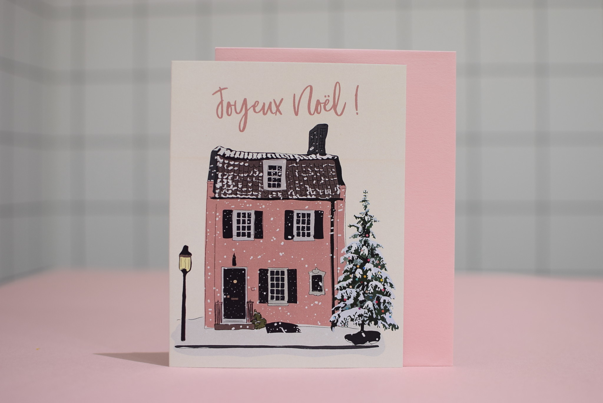 Greeting Card - Home Joyeux Noël